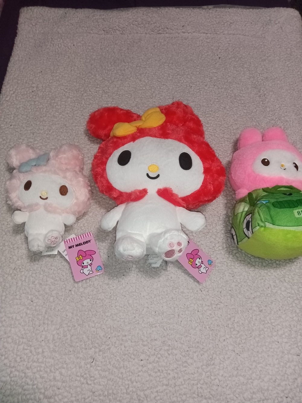 Sanrio My Melody Plushie Bundle